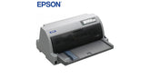 Epson LQ-690II Dot Matrix Fast High-Quality 24-pin 106-Column 128 KB Memory 529 cps Printer - CompuMe
